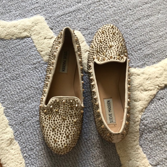 steve madden rhinestone flats